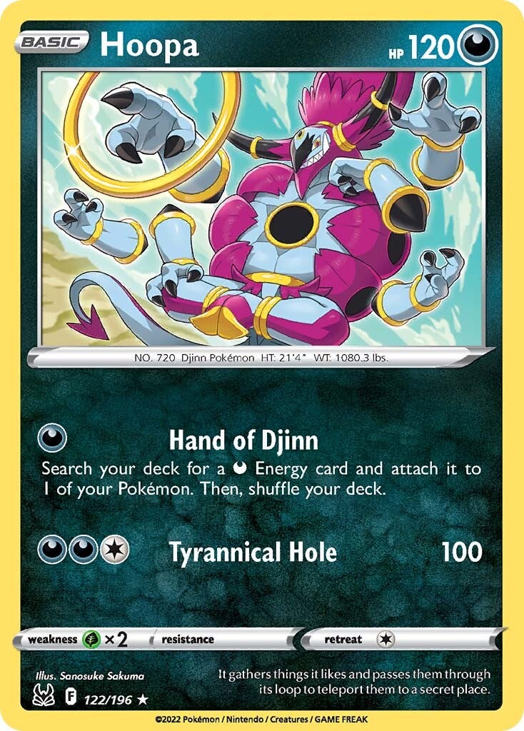 Hoopa (122/196) [Sword & Shield: Lost Origin] | GnG Games