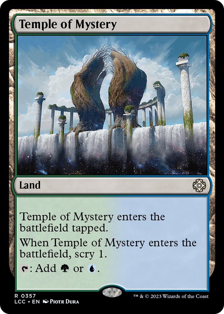 Temple of Mystery [The Lost Caverns of Ixalan Commander] | GnG Games