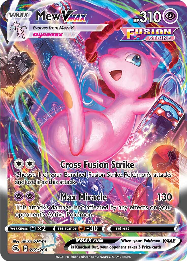 Mew VMAX (269/264) [Sword & Shield: Fusion Strike] | GnG Games