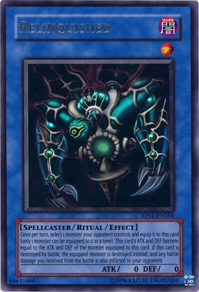 Relinquished [RP01-EN054] Ultra Rare | GnG Games