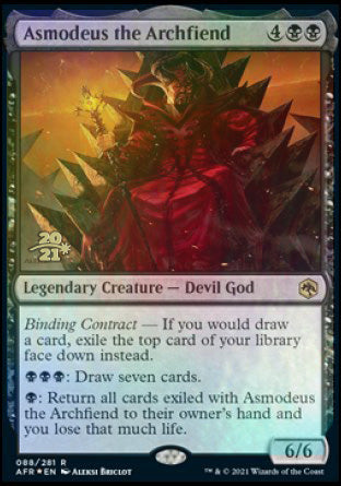 Asmodeus the Archfiend [Dungeons & Dragons: Adventures in the Forgotten Realms Prerelease Promos] | GnG Games