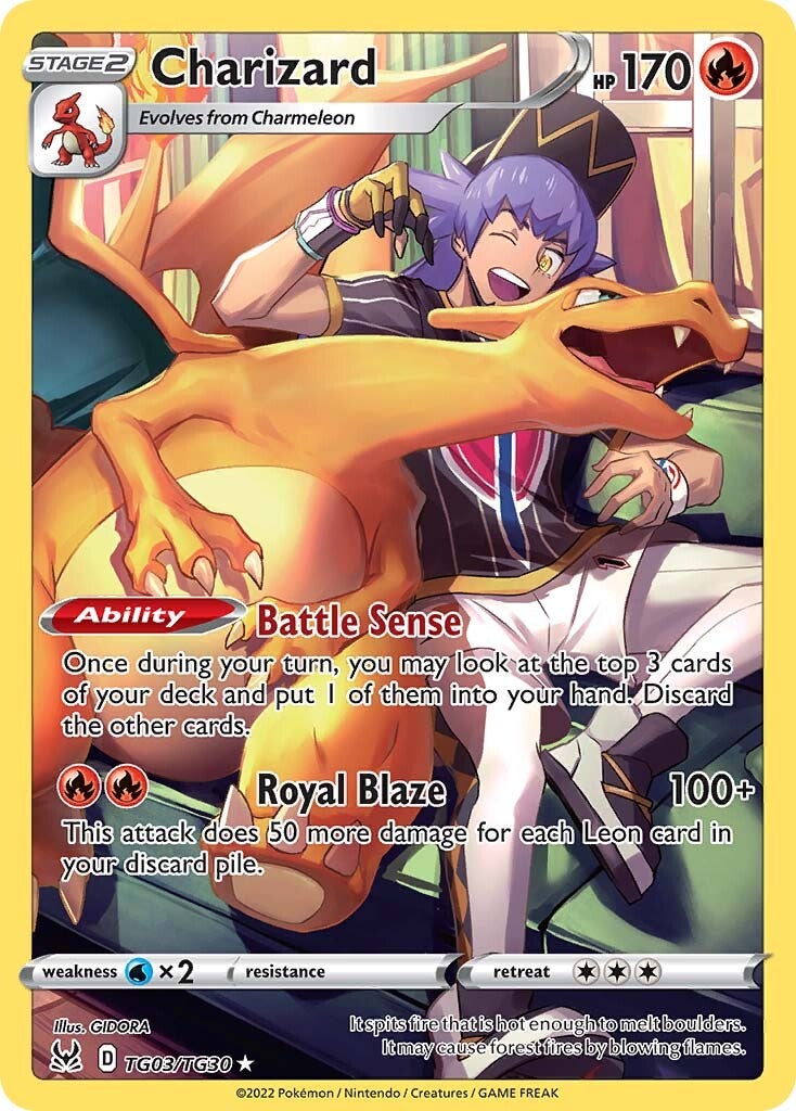 Charizard (TG03/TG30) [Sword & Shield: Lost Origin] | GnG Games