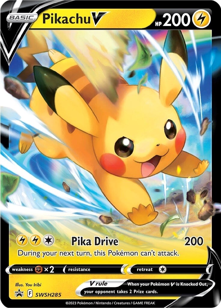 Pikachu V (SWSH285) [Sword & Shield: Black Star Promos] | GnG Games