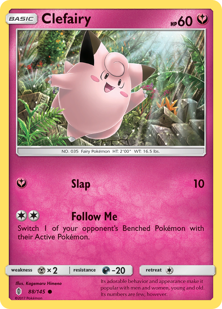 Clefairy (88/145) [Sun & Moon: Guardians Rising] | GnG Games