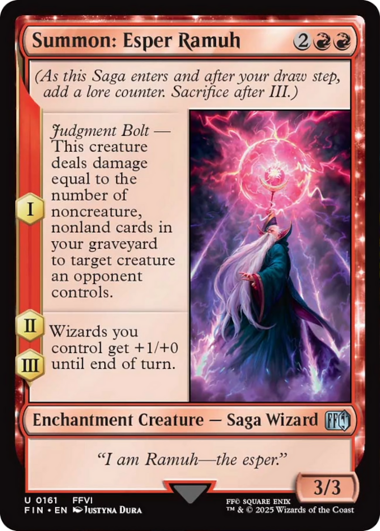 Summon: Esper Ramuh [FINAL FANTASY] | GnG Games