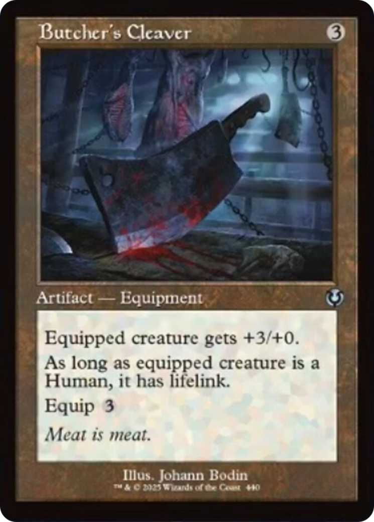 Butcher's Cleaver (Retro Frame) [Innistrad Remastered] | GnG Games