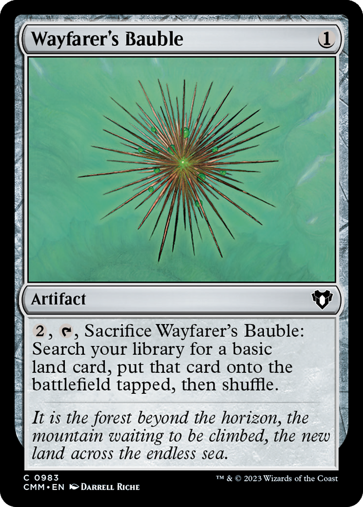 Wayfarer's Bauble [Commander Masters] | GnG Games