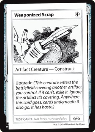 Weaponized Scrap (2021 Edition) [Mystery Booster Playtest Cards] | GnG Games