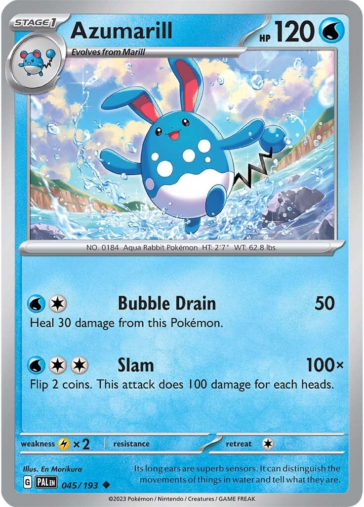 Azumarill (045/193) [Scarlet & Violet: Paldea Evolved] | GnG Games