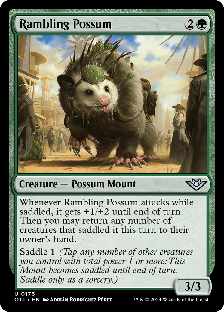 Rambling Possum [Outlaws of Thunder Junction] | GnG Games