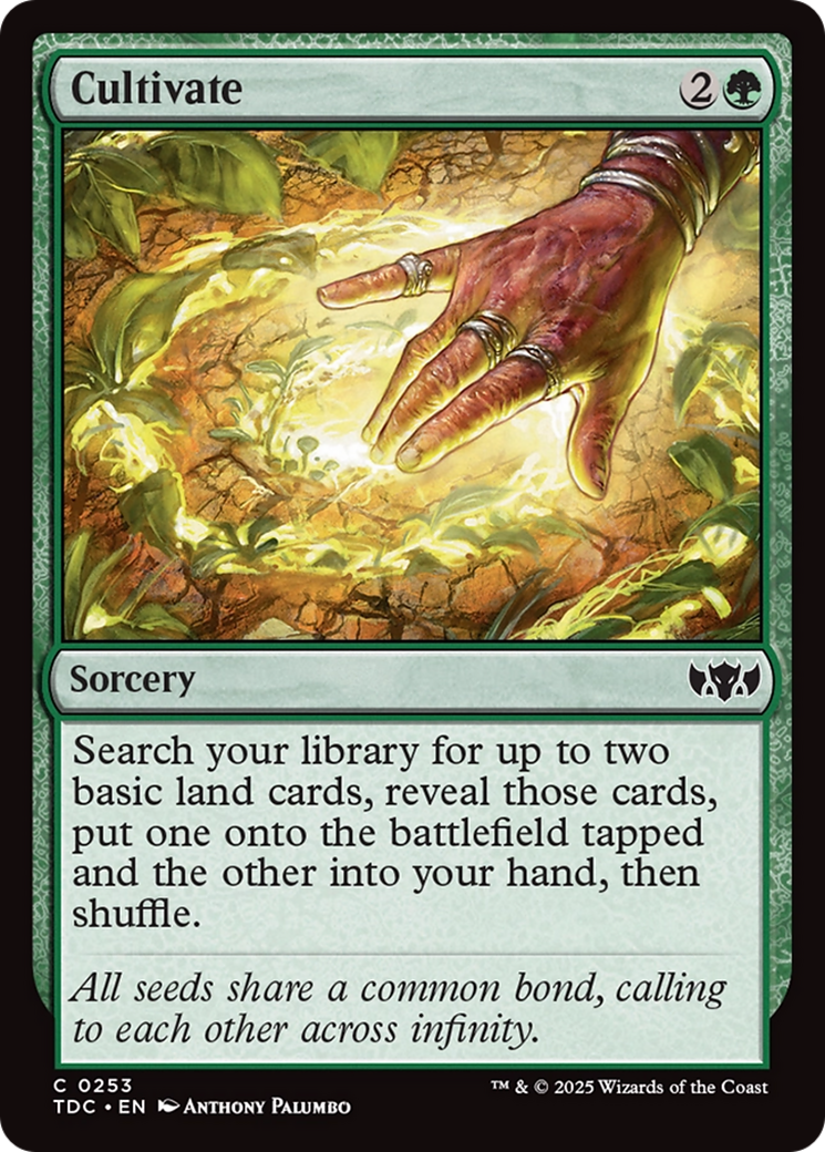Cultivate [Tarkir: Dragonstorm Commander] | GnG Games