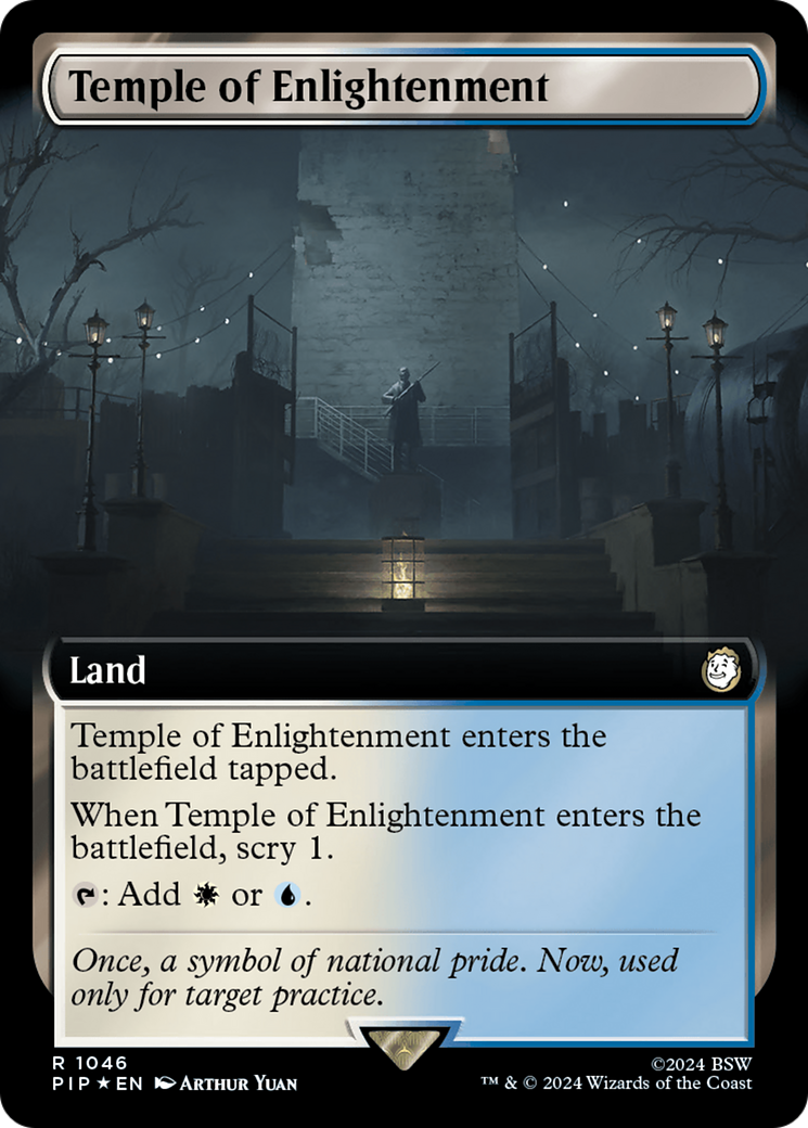 Temple of Enlightenment (Extended Art) (Surge Foil) [Fallout] | GnG Games