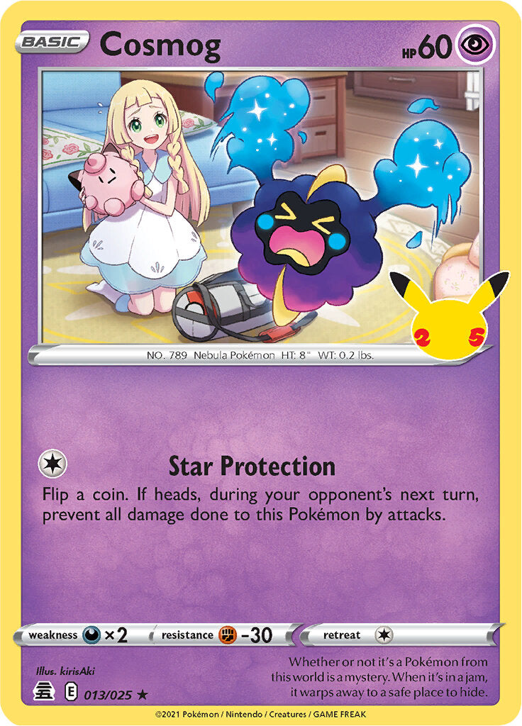 Cosmog (013/025) [Celebrations: 25th Anniversary] | GnG Games