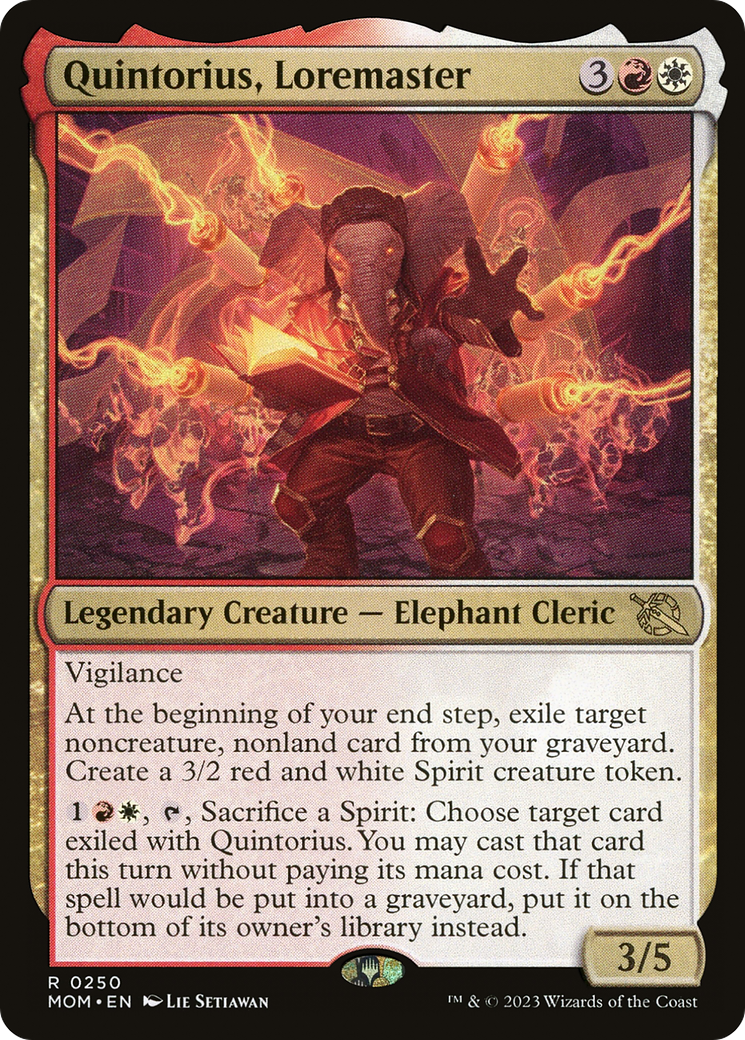 Quintorius, Loremaster [March of the Machine] | GnG Games