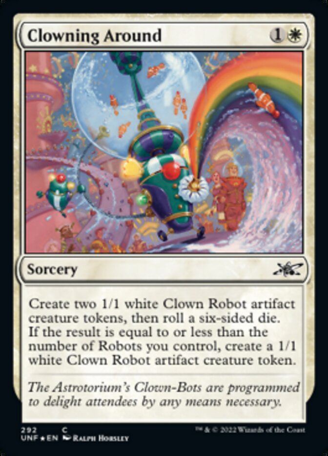 Clowning Around (Galaxy Foil) [Unfinity] | GnG Games