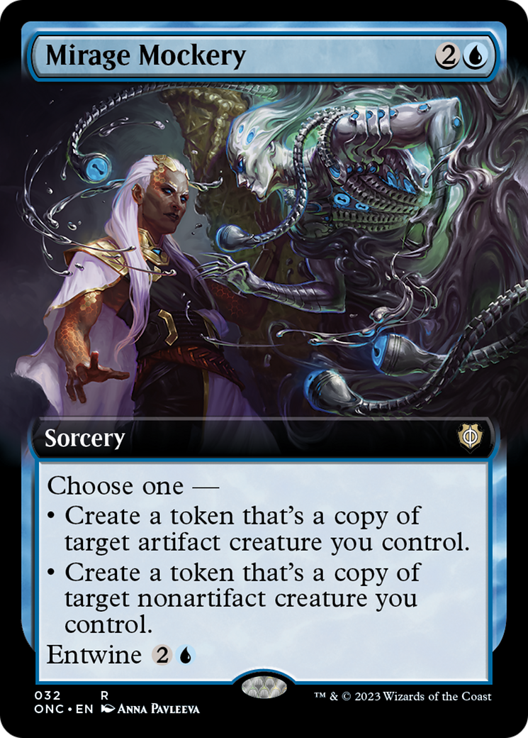 Mirage Mockery (Extended Art) [Phyrexia: All Will Be One Commander] | GnG Games