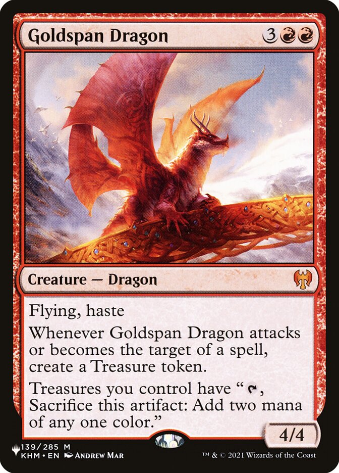 Goldspan Dragon [The List] | GnG Games