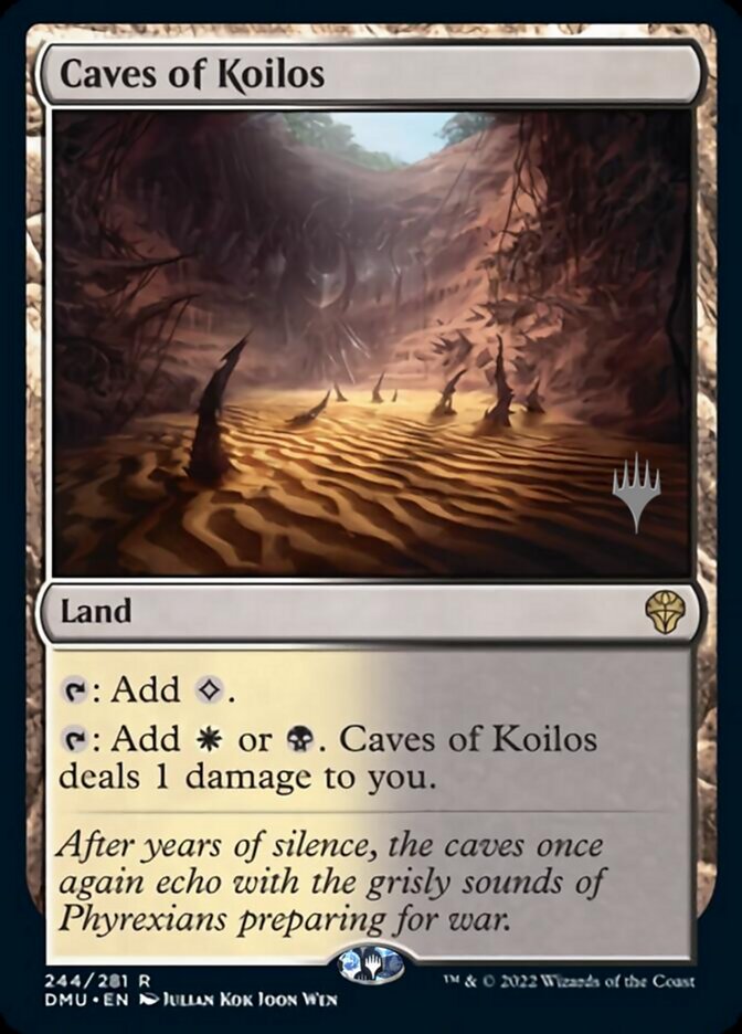 Caves of Koilos (Promo Pack) [Dominaria United Promos] | GnG Games