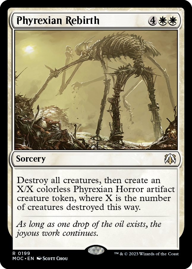 Phyrexian Rebirth [March of the Machine Commander] | GnG Games