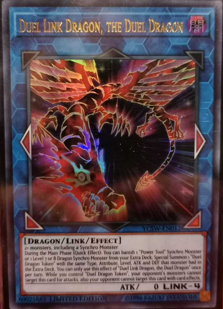 Duel Link Dragon, the Duel Dragon [YCSW-EN012] Ultra Rare | GnG Games