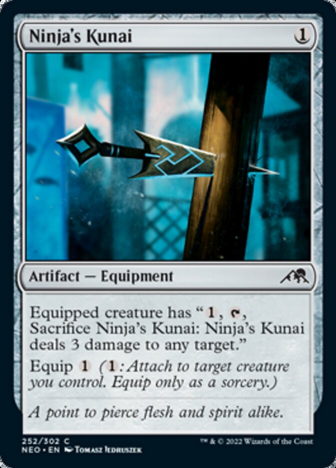 Ninja's Kunai [Kamigawa: Neon Dynasty] | GnG Games