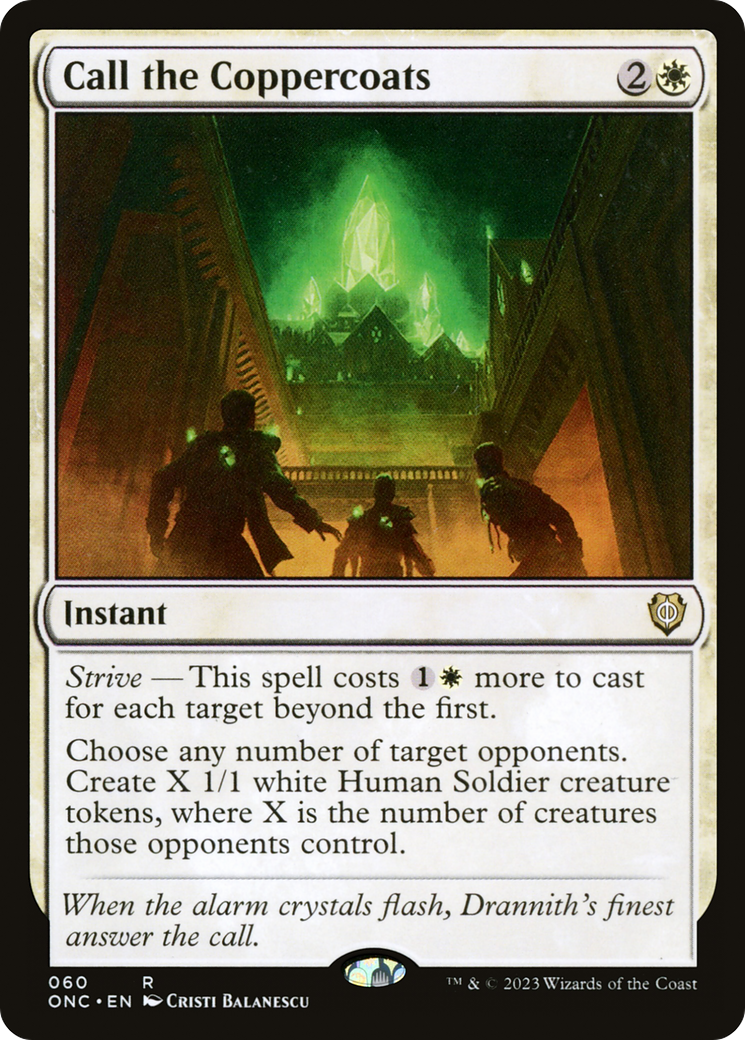 Call the Coppercoats [Phyrexia: All Will Be One Commander] | GnG Games