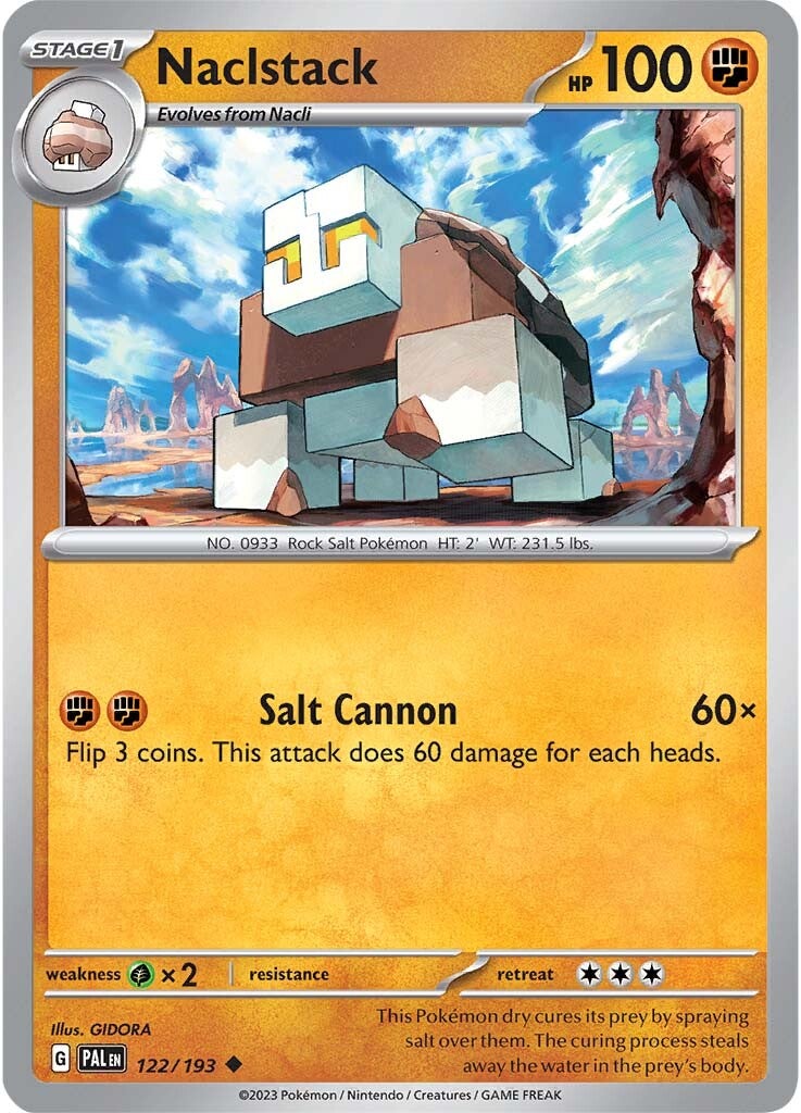 Naclstack (122/193) [Scarlet & Violet: Paldea Evolved] | GnG Games