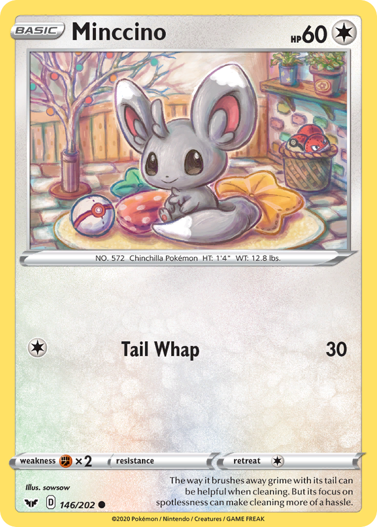 Minccino (146/202) [Sword & Shield: Base Set] | GnG Games