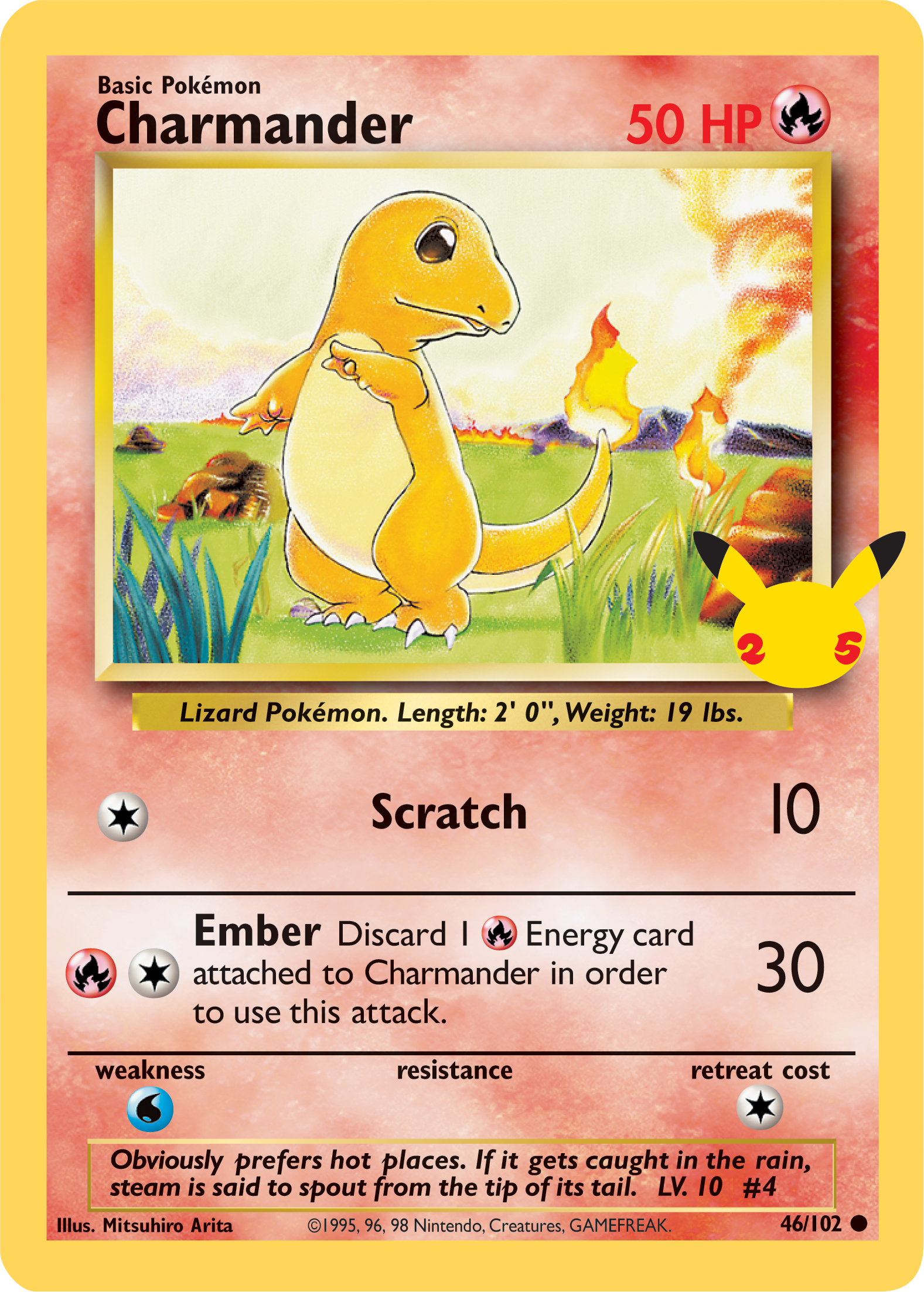 Charmander (46/102) (Jumbo Card) [First Partner Pack] | GnG Games