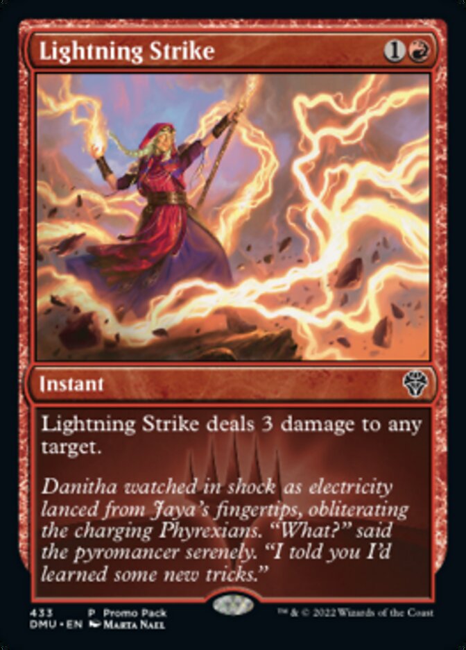 Lightning Strike (Promo Pack) [Dominaria United Promos] | GnG Games