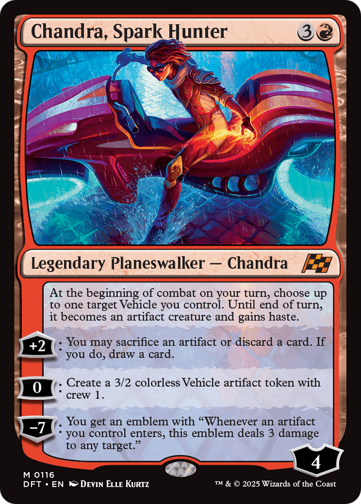 Chandra, Spark Hunter [Aetherdrift] | GnG Games