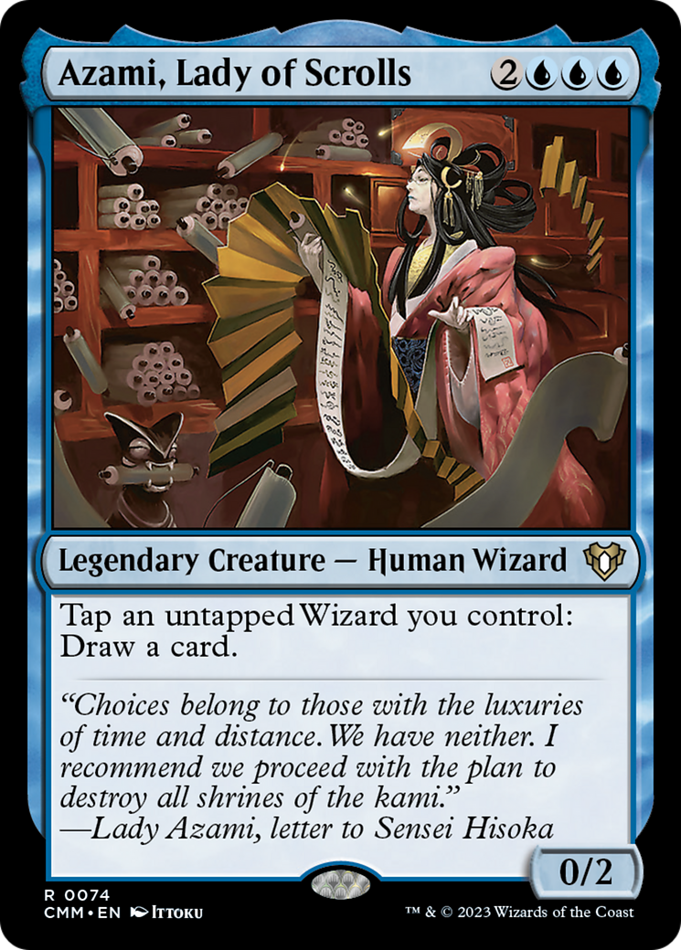 Azami, Lady of Scrolls [Commander Masters] | GnG Games