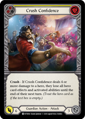 Crush Confidence (Yellow) [U-WTR064] (Welcome to Rathe Unlimited)  Unlimited Rainbow Foil | GnG Games