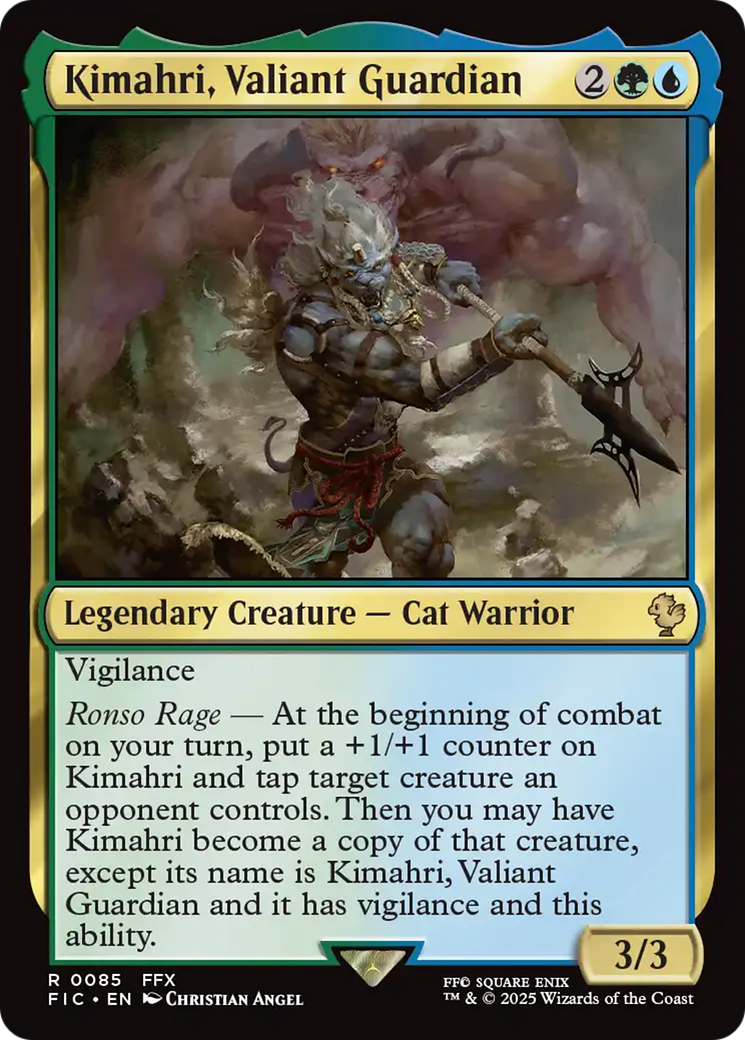 Kimahri, Valiant Guardian [FINAL FANTASY Commander] | GnG Games