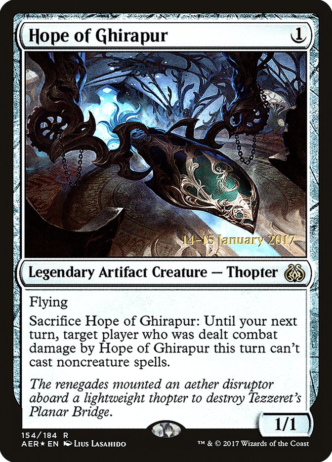 Hope of Ghirapur [Aether Revolt Prerelease Promos] | GnG Games