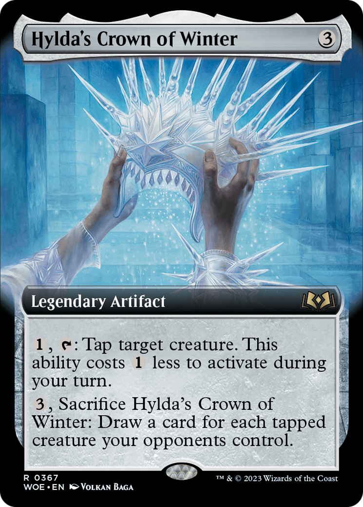 Hylda's Crown of Winter (Extended Art) [Wilds of Eldraine] | GnG Games