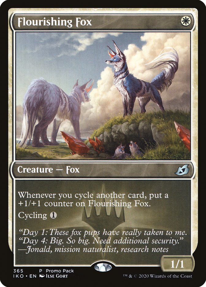 Flourishing Fox (Promo Pack) [Ikoria: Lair of Behemoths Promos] | GnG Games
