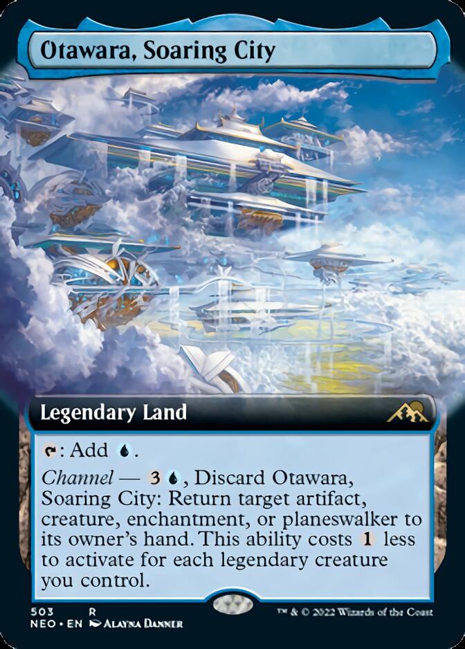 Otawara, Soaring City (Extended Art) [Kamigawa: Neon Dynasty] | GnG Games