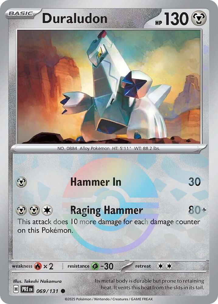 Duraludon (069/131) (Poke Ball Pattern) [Scarlet & Violet: Prismatic Evolutions] | GnG Games