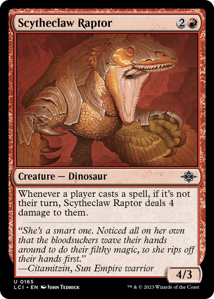 Scytheclaw Raptor [The Lost Caverns of Ixalan] | GnG Games