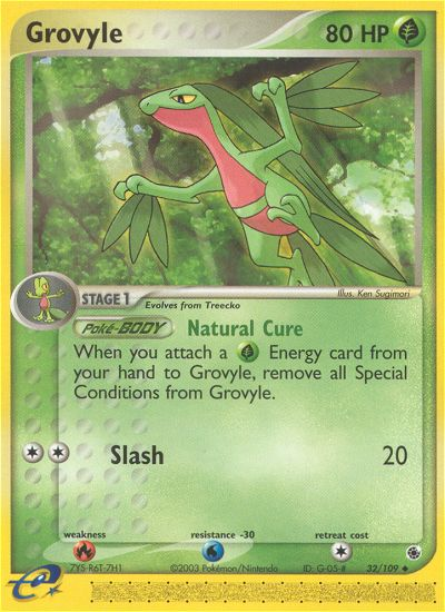 Grovyle (32/109) [EX: Ruby & Sapphire] | GnG Games