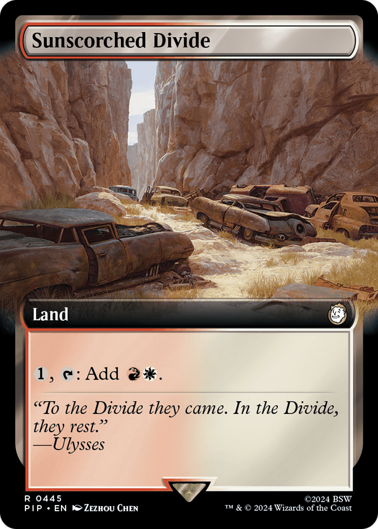 Sunscorched Divide (Extended Art) [Fallout] | GnG Games