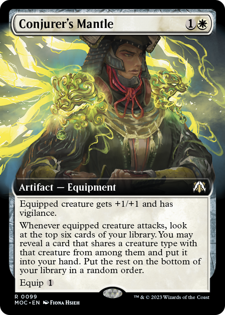 Conjurer's Mantle (Extended Art) [March of the Machine Commander] | GnG Games
