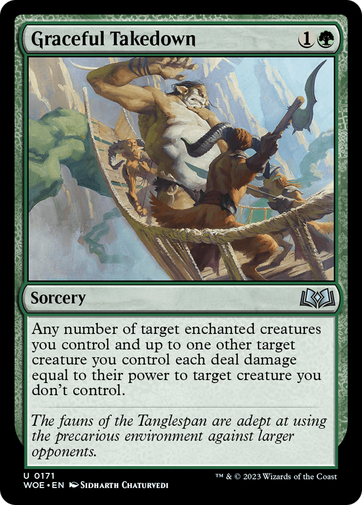 Graceful Takedown [Wilds of Eldraine] | GnG Games