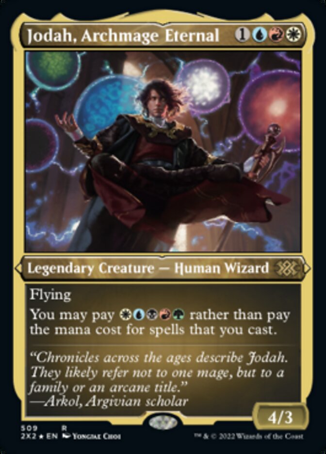 Jodah, Archmage Eternal (Foil Etched) [Double Masters 2022] | GnG Games