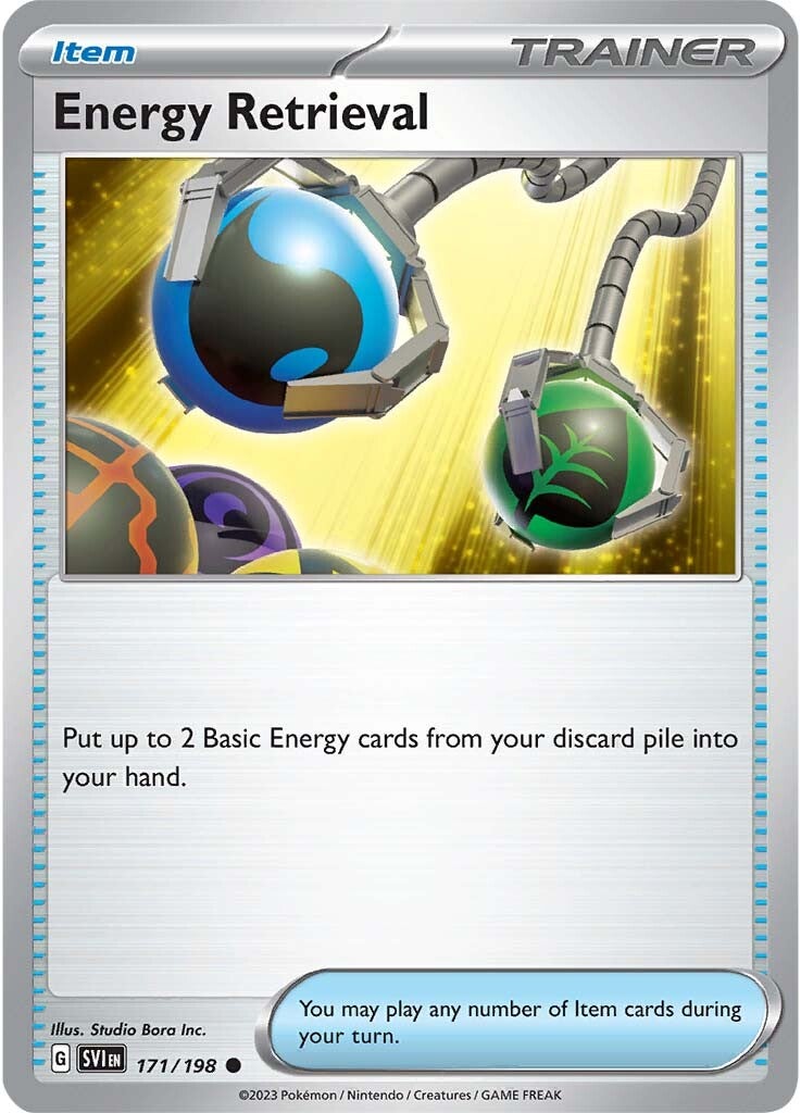 Energy Retrieval (171/198) [Scarlet & Violet: Base Set] | GnG Games