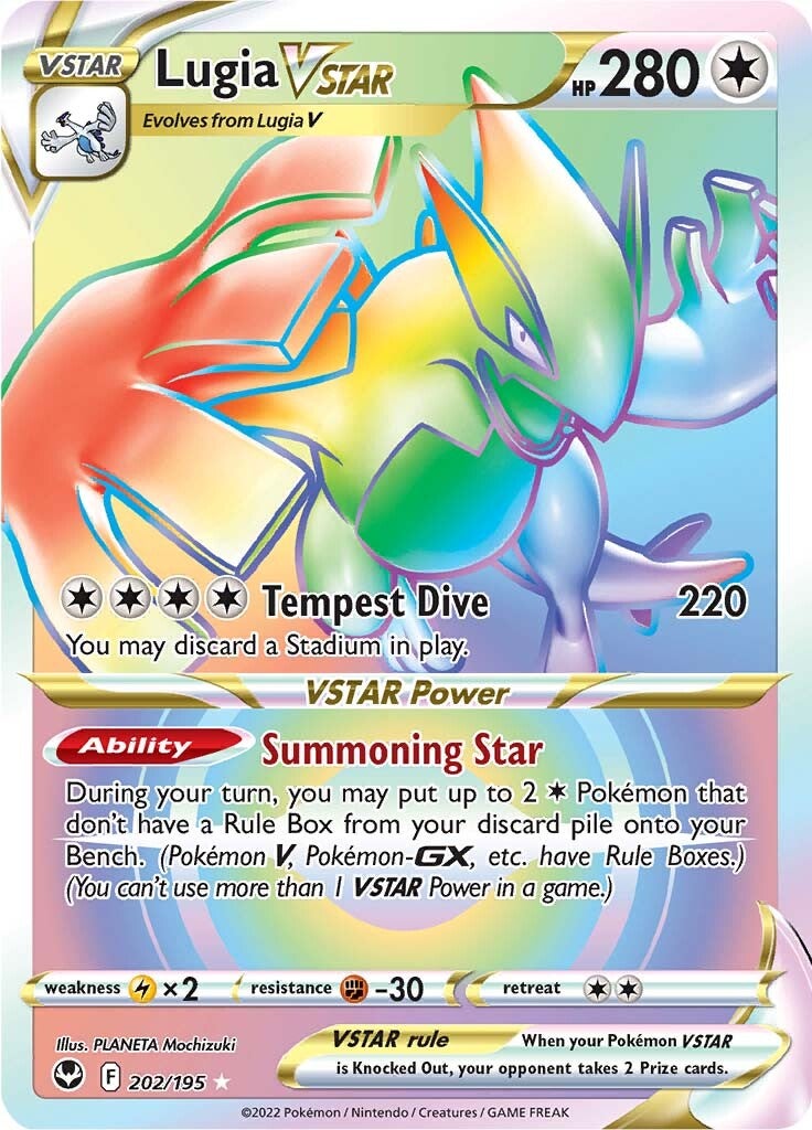 Lugia VSTAR (202/195) [Sword & Shield: Silver Tempest] | GnG Games