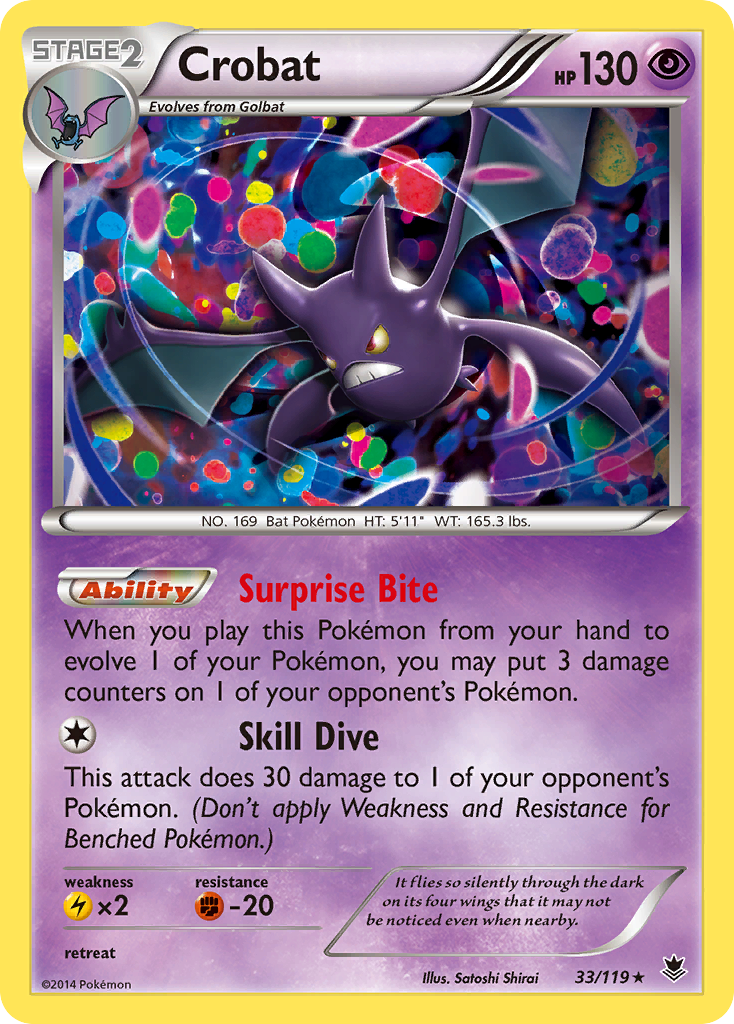 Crobat (33/119) [XY: Phantom Forces] | GnG Games