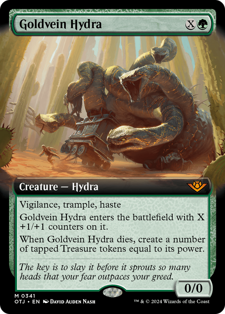 Goldvein Hydra (Extended Art) [Outlaws of Thunder Junction] | GnG Games