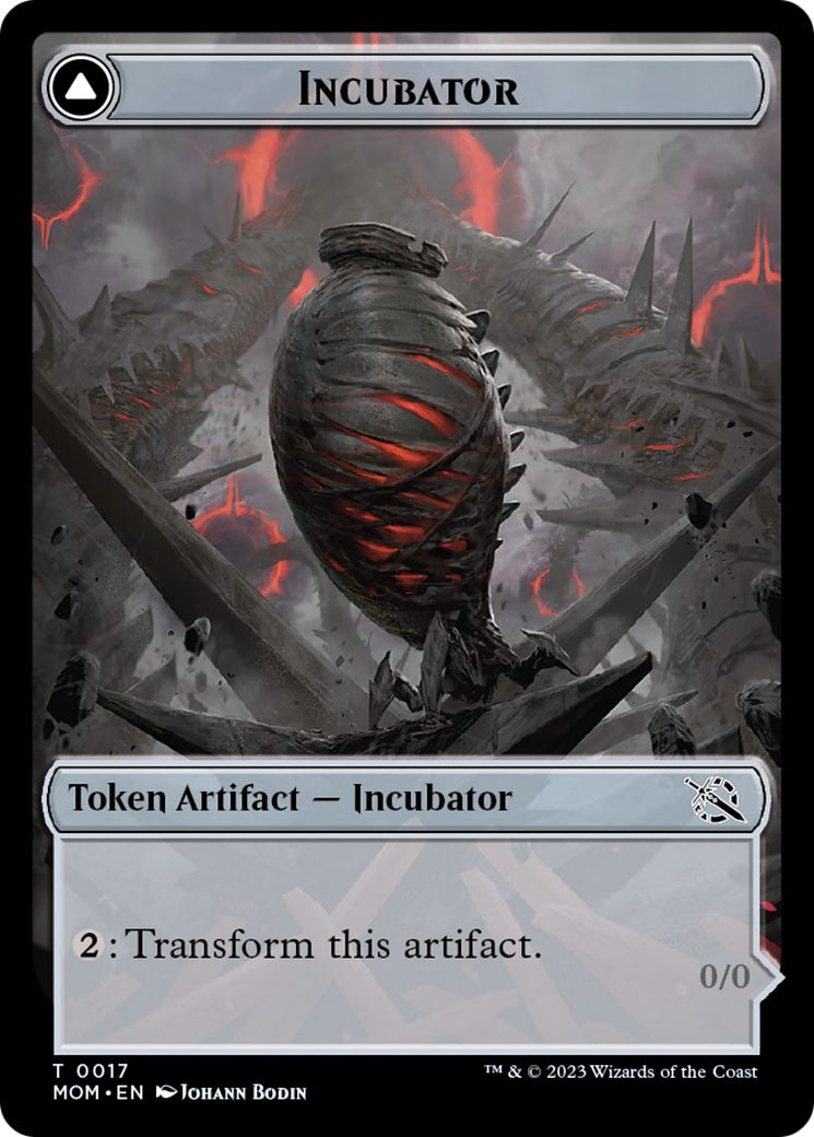 Incubator // Phyrexian (17) Double-Sided Token [March of the Machine Tokens] | GnG Games